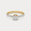 Sylvan Floral Nakshatra Diamond Ring