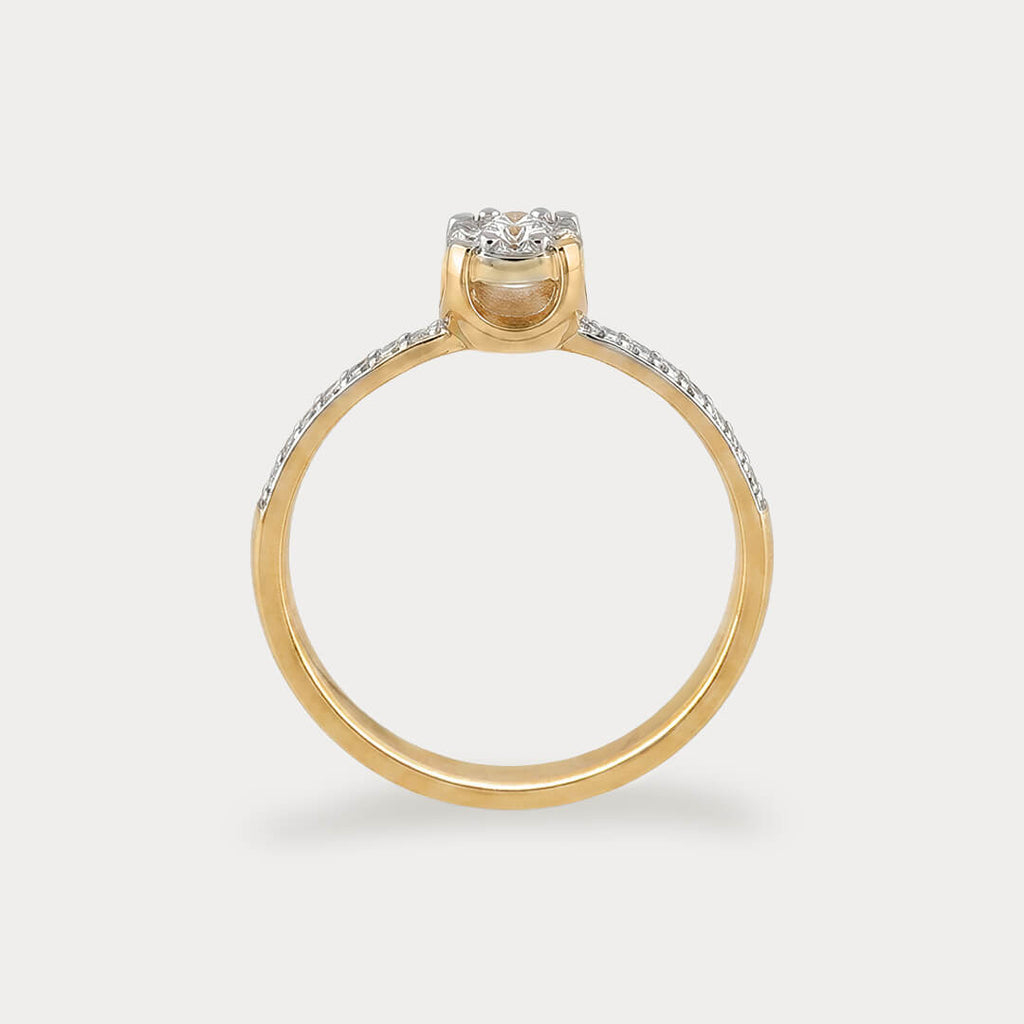 Sylvan Floral Nakshatra Diamond Ring
