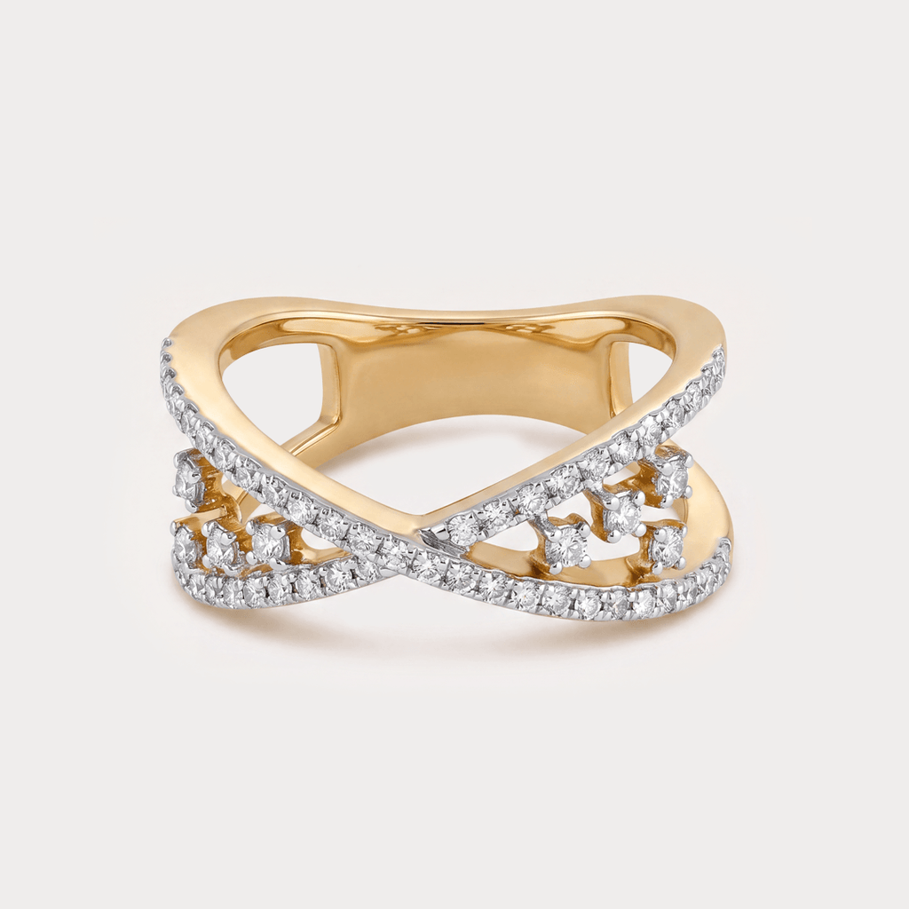 Granduer Bands Diamond Ring