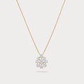 Sunglow Mini-Solitaire Diamond Pendant Chain