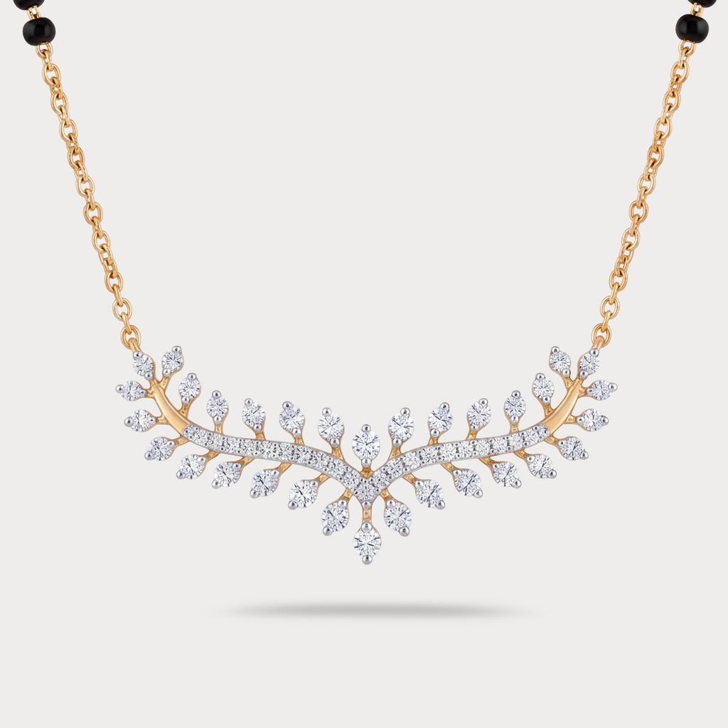Vine Éclat Diamond Mangalsutra