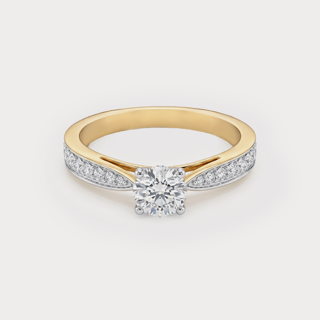 Raindrop Diamond Ring