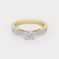 Raindrop Diamond Ring