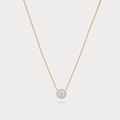 Auroraborn Cluster Diamond Pendant Chain