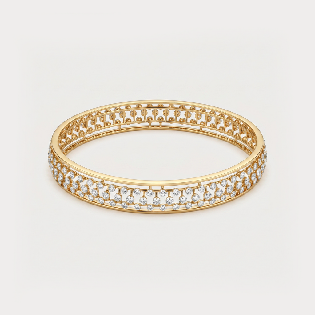 Amore Diamond Bangle
