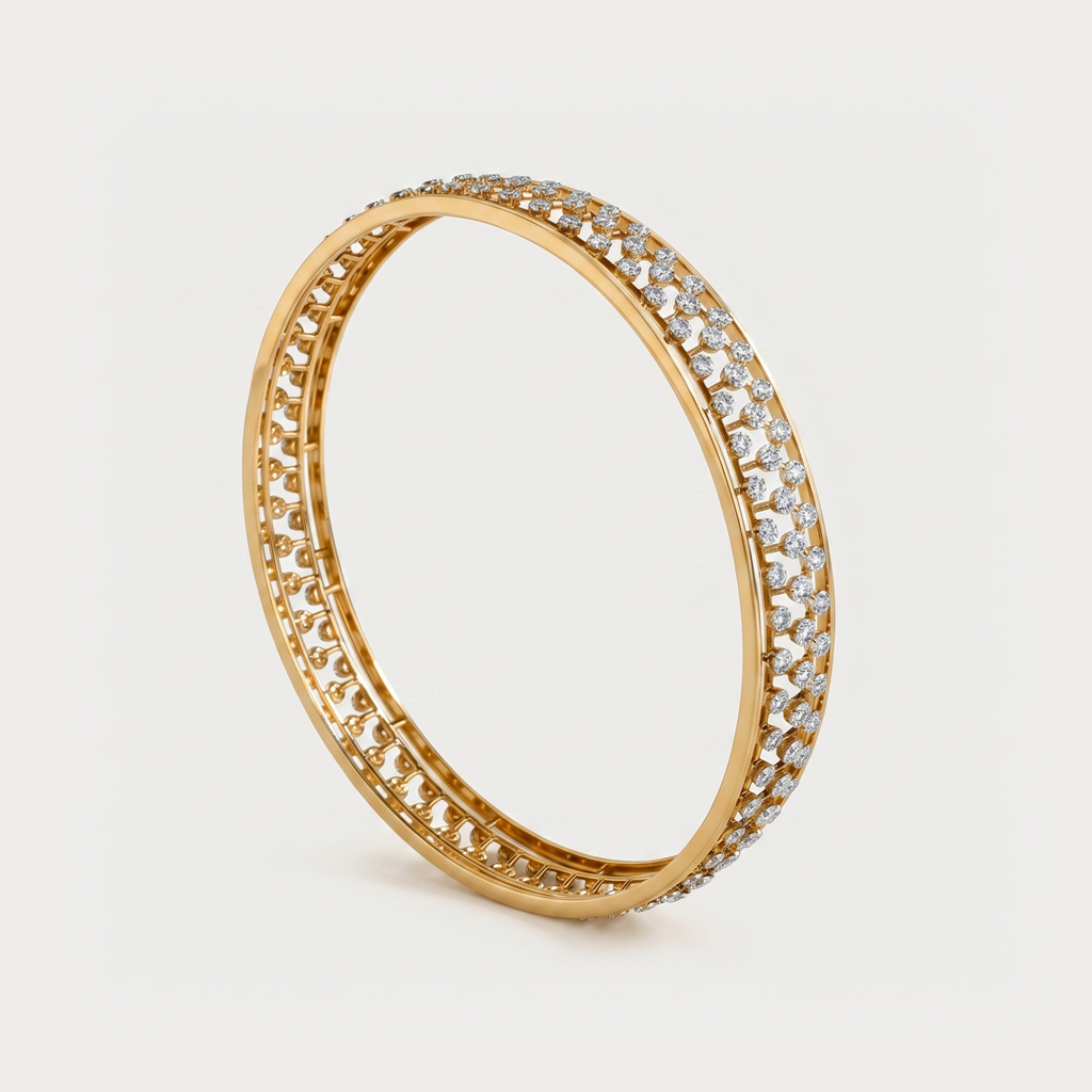Amore Diamond Bangle