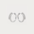 Curve Diamond Earrings