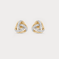 Twisted Diamond Studs