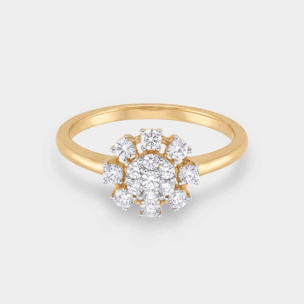 Eclipse Nakshatra Diamond Ring