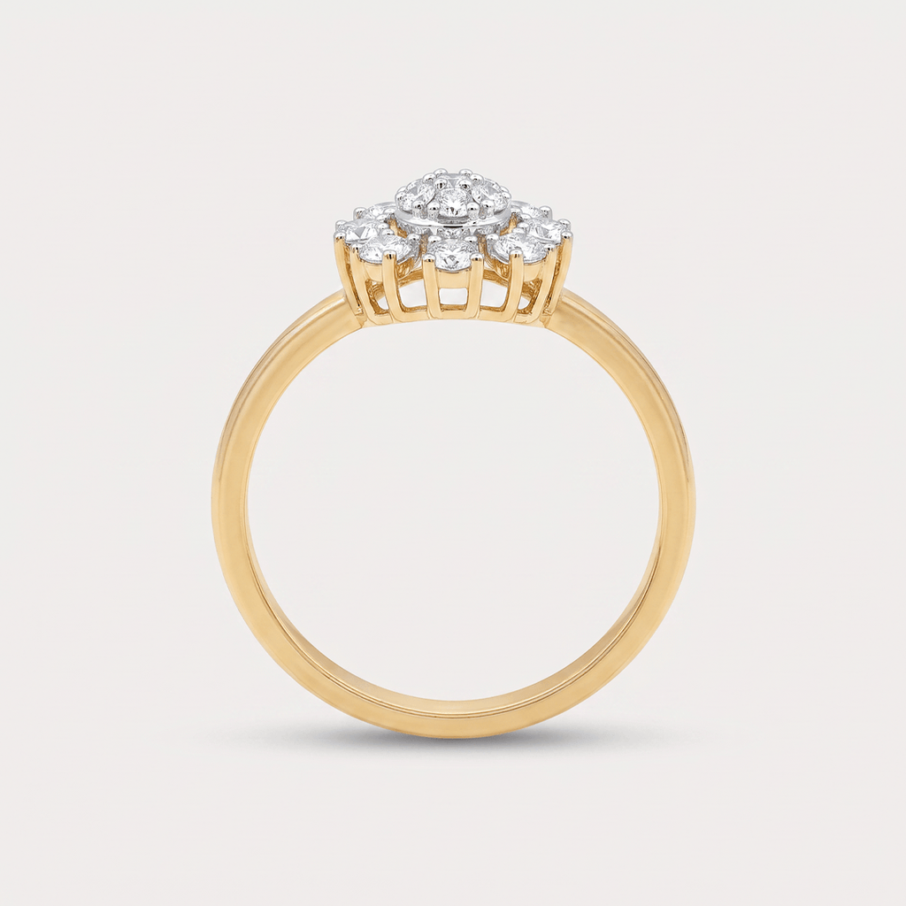 Eclipse Nakshatra Diamond Ring