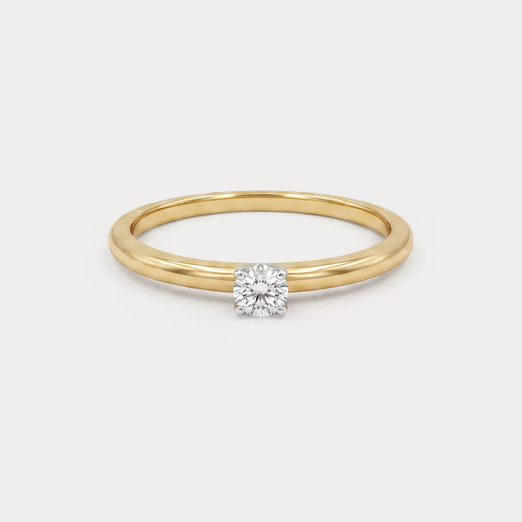 Windwoven Diamond Ring