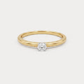 Windwoven Diamond Ring