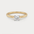 Sunfire Mini-Solitaire Diamond Ring