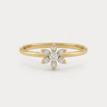 Birchlight Floral Nakshatra Diamond Ring