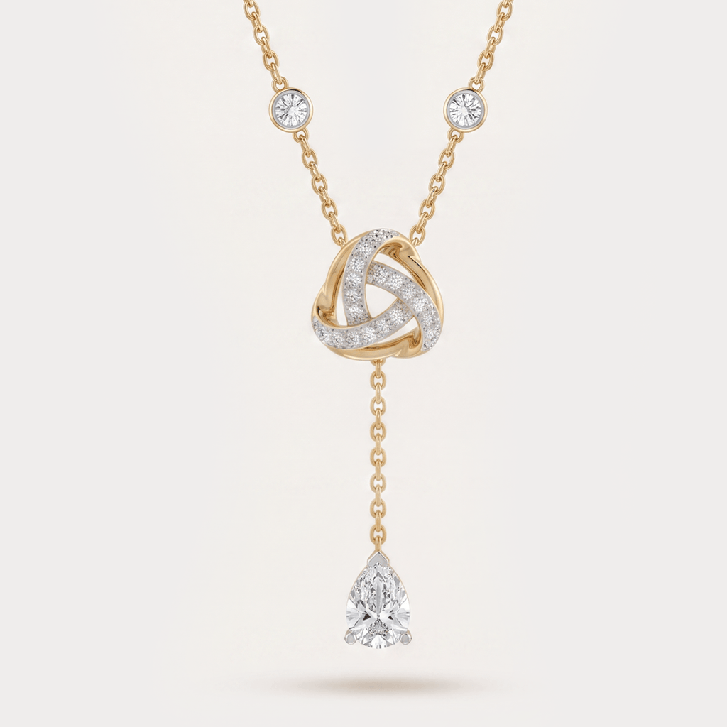 The Link Pendant From The Promise Knot Collection