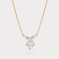 Sunburst Grace Pendant Diamond Necklace