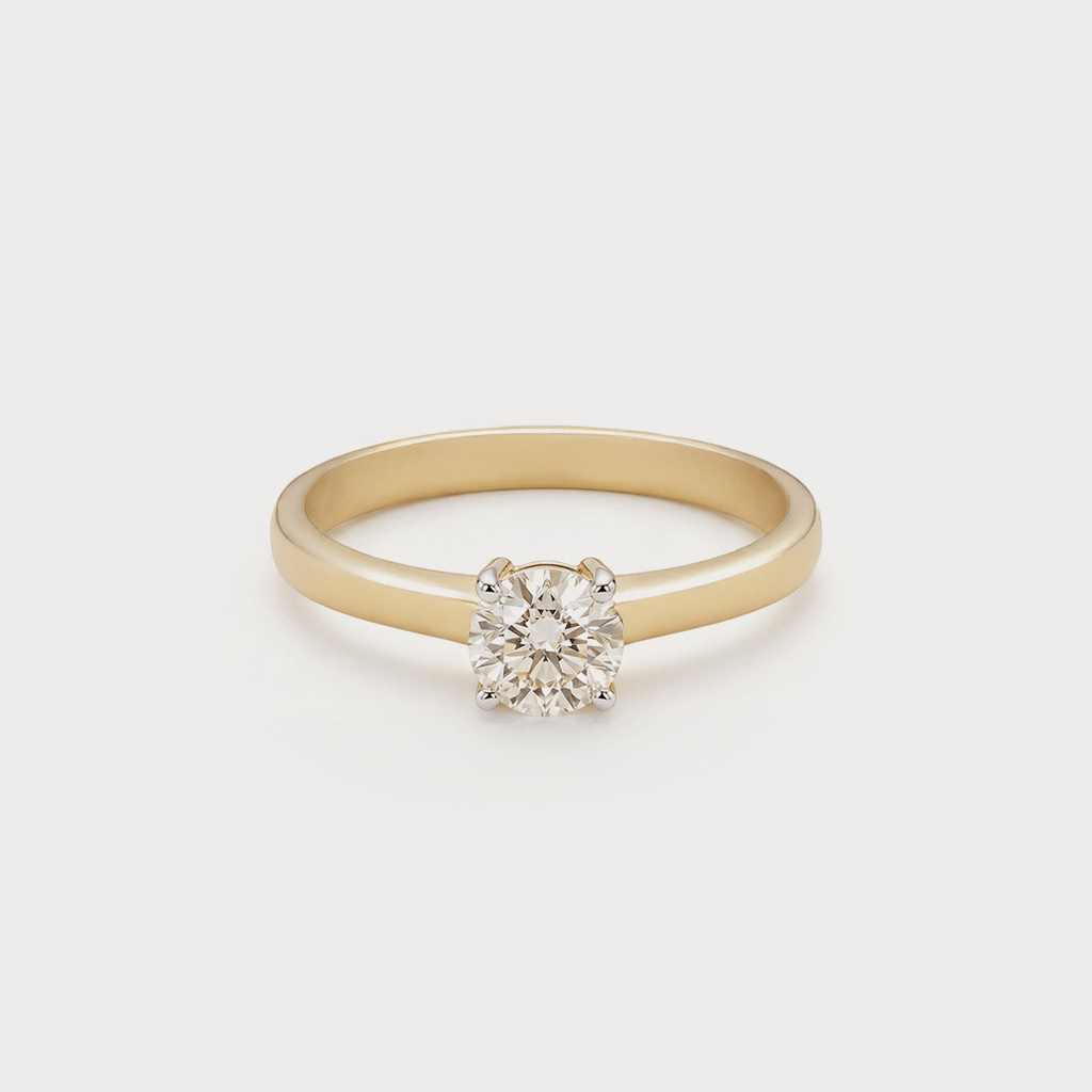 Teardrop Diamond Ring