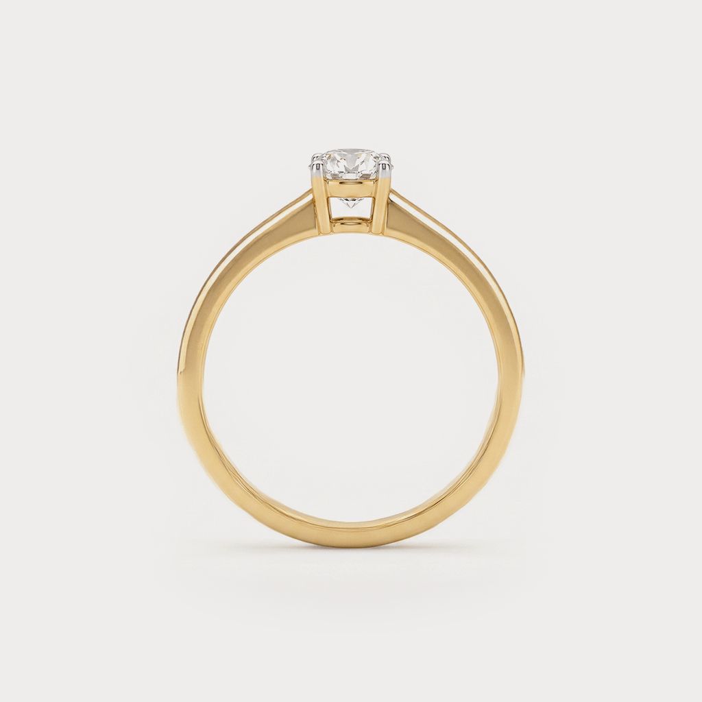 Teardrop Diamond Ring