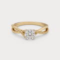 Droplet Diamond Ring