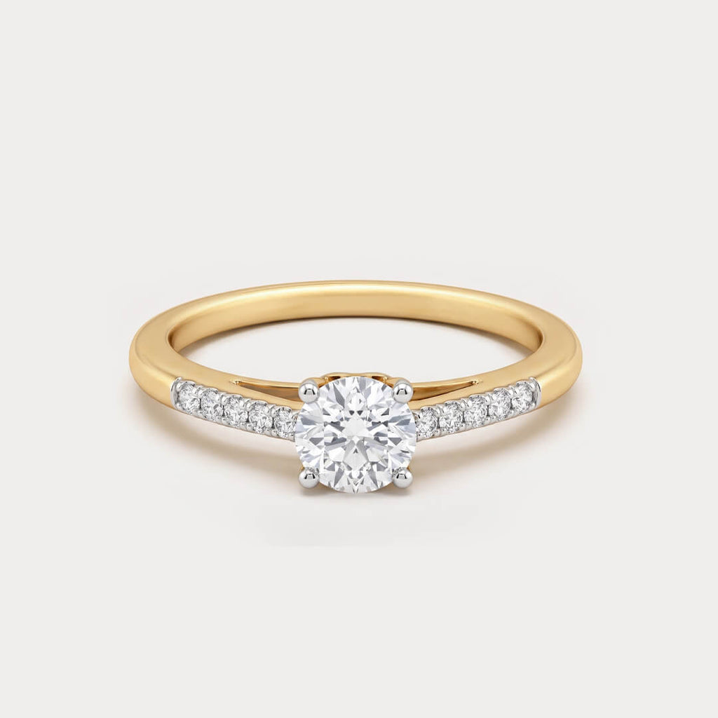 Regency Solitaire Diamond Ring
