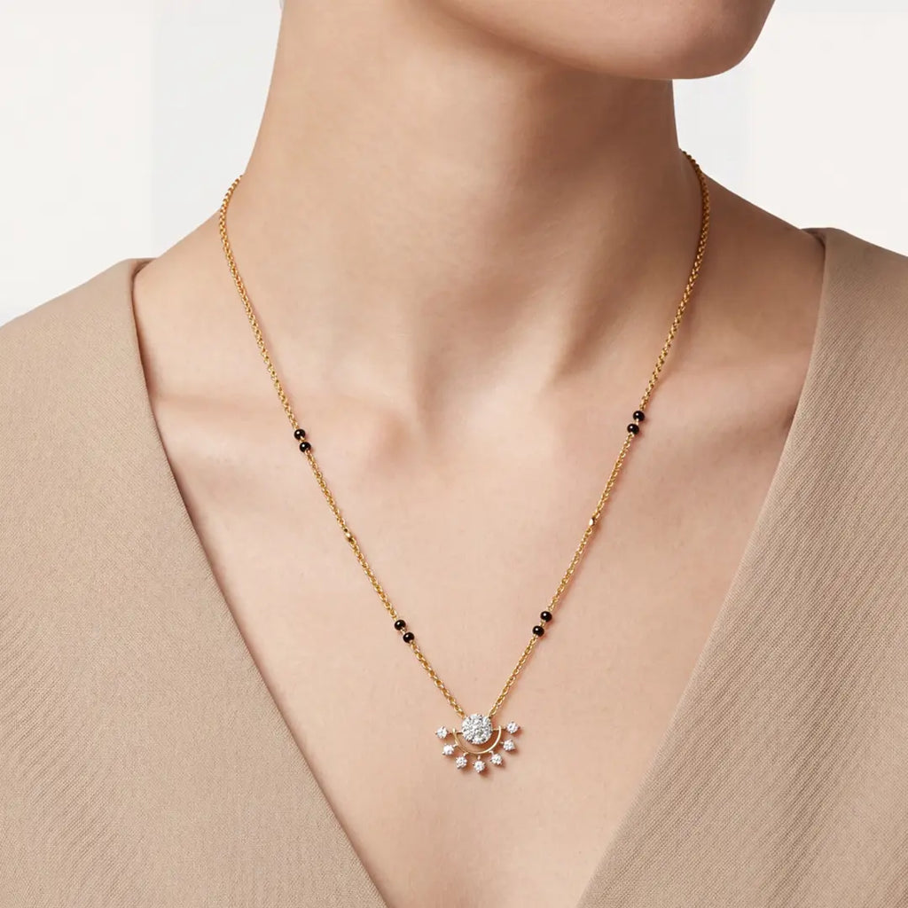 Solstice Diamond Mangalsutra