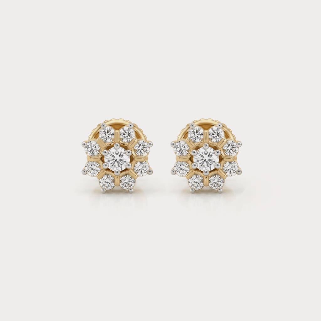 Celestial GleamDiamond Earrings