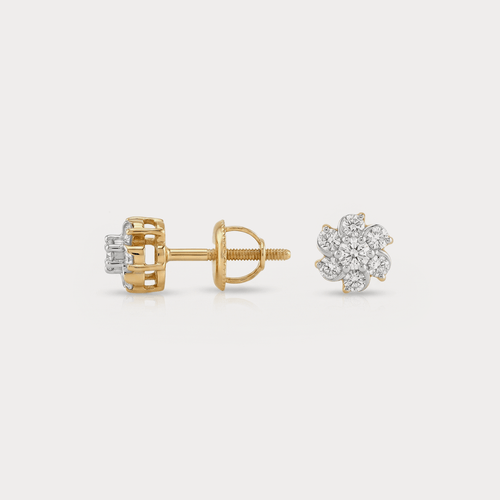 Arc Diamond Earrings