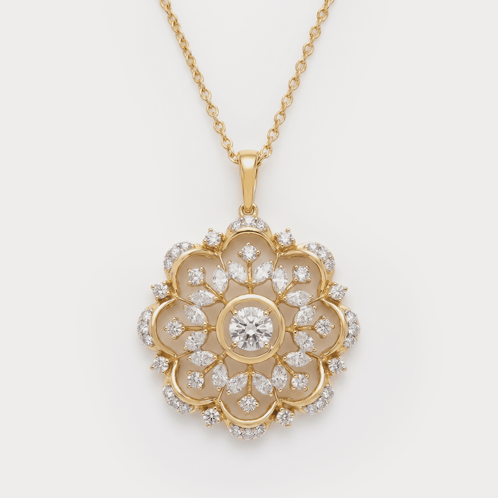 Celeste Diamond Pendant