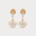 Windsworn Diamond Drop Earrings