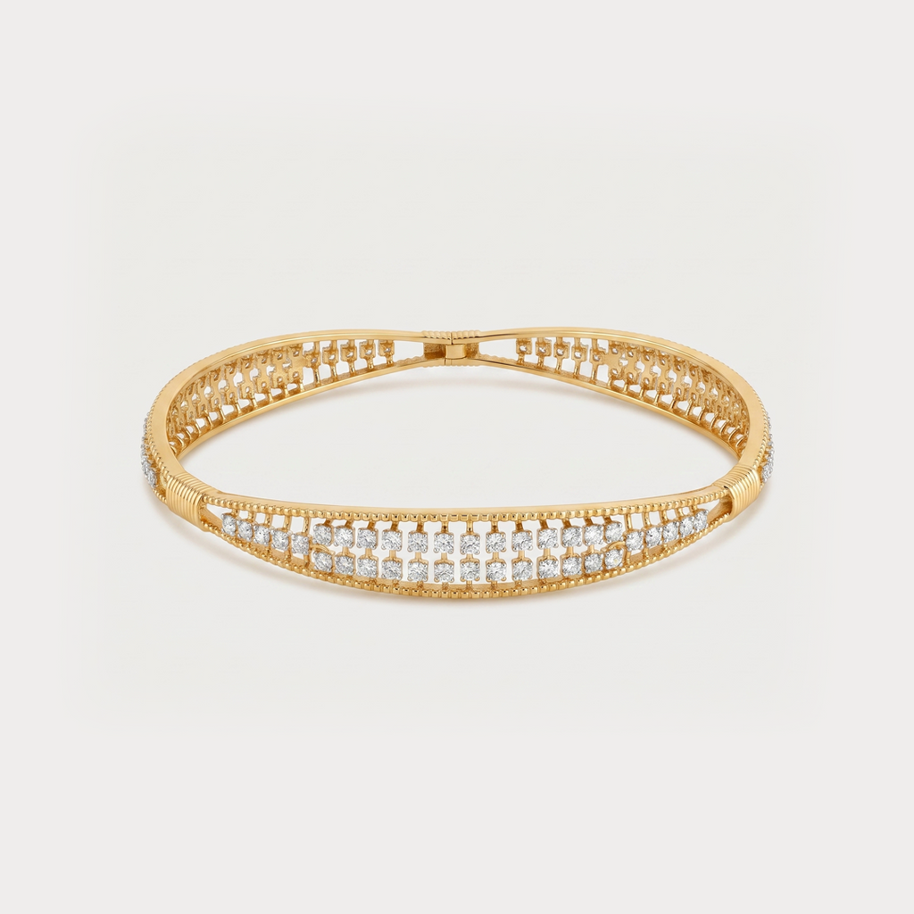 Cherrish Diamond Bangle