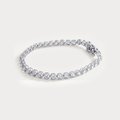 Lustrous Tennis Diamond Bracelet