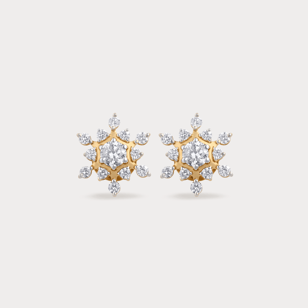 Daybreak Nakshatra Diamond Earrings