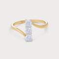 Trine Diamond Ring