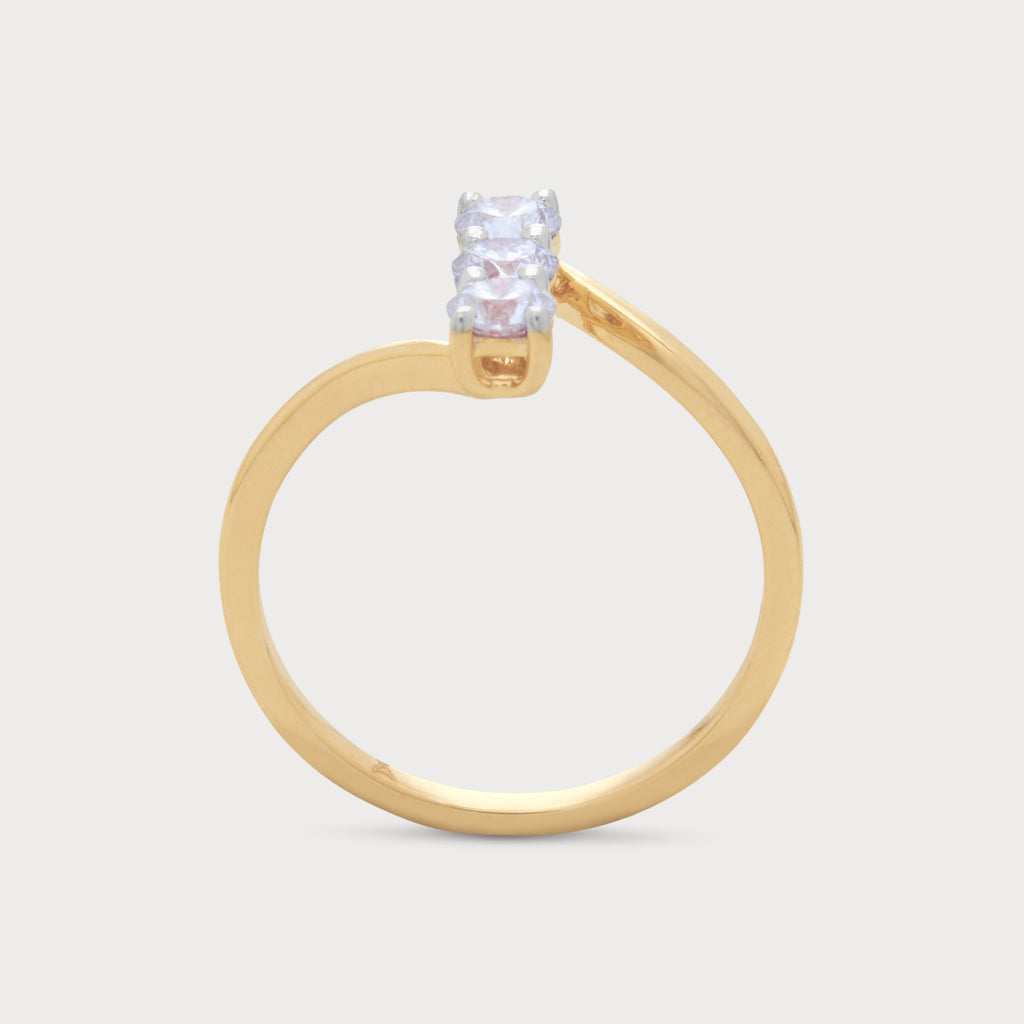 Trine Diamond Ring