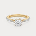 Regalia Solitaire Diamond Ring