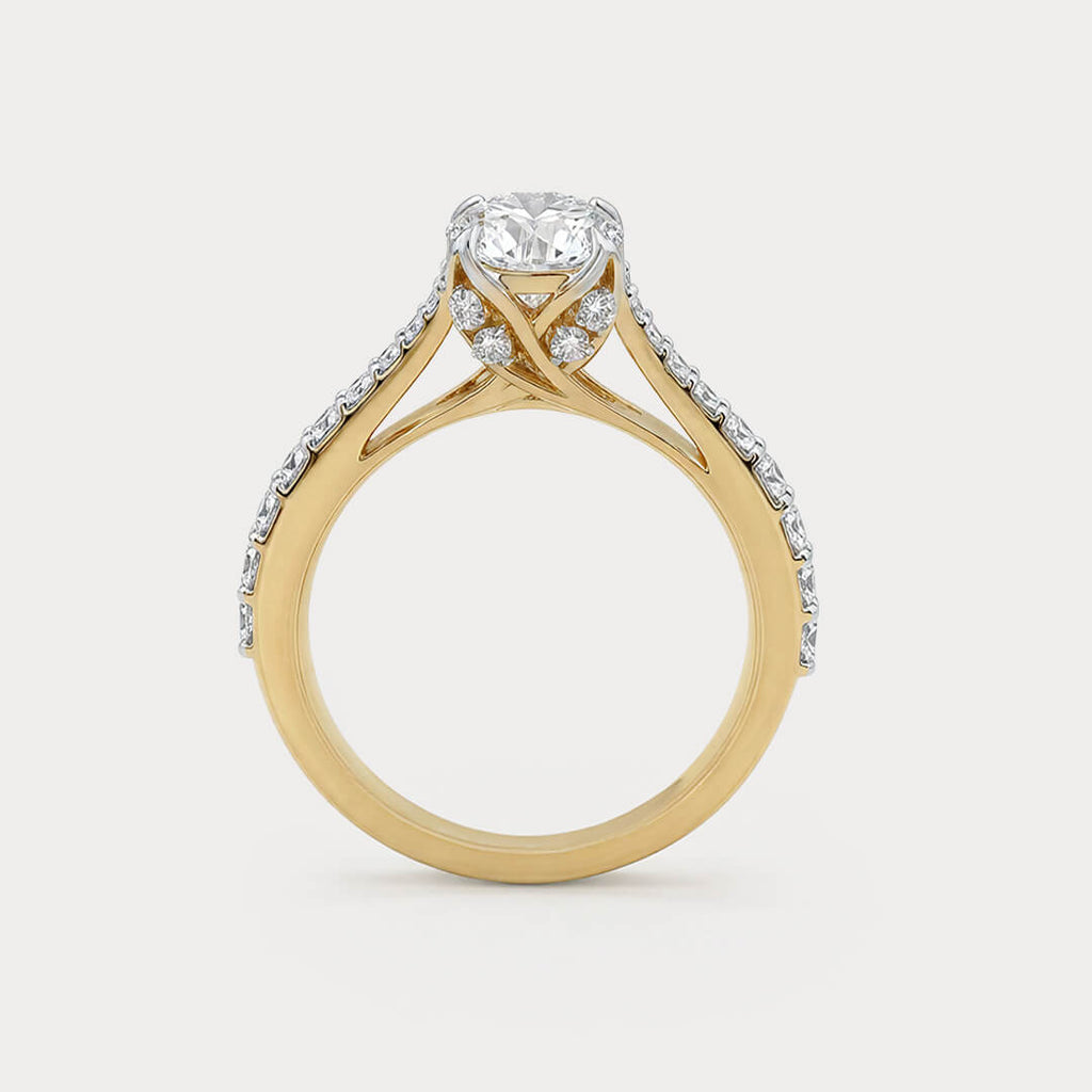 Regalia Solitaire Diamond Ring