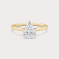 A Love Across Time Solitaire Diamond Ring