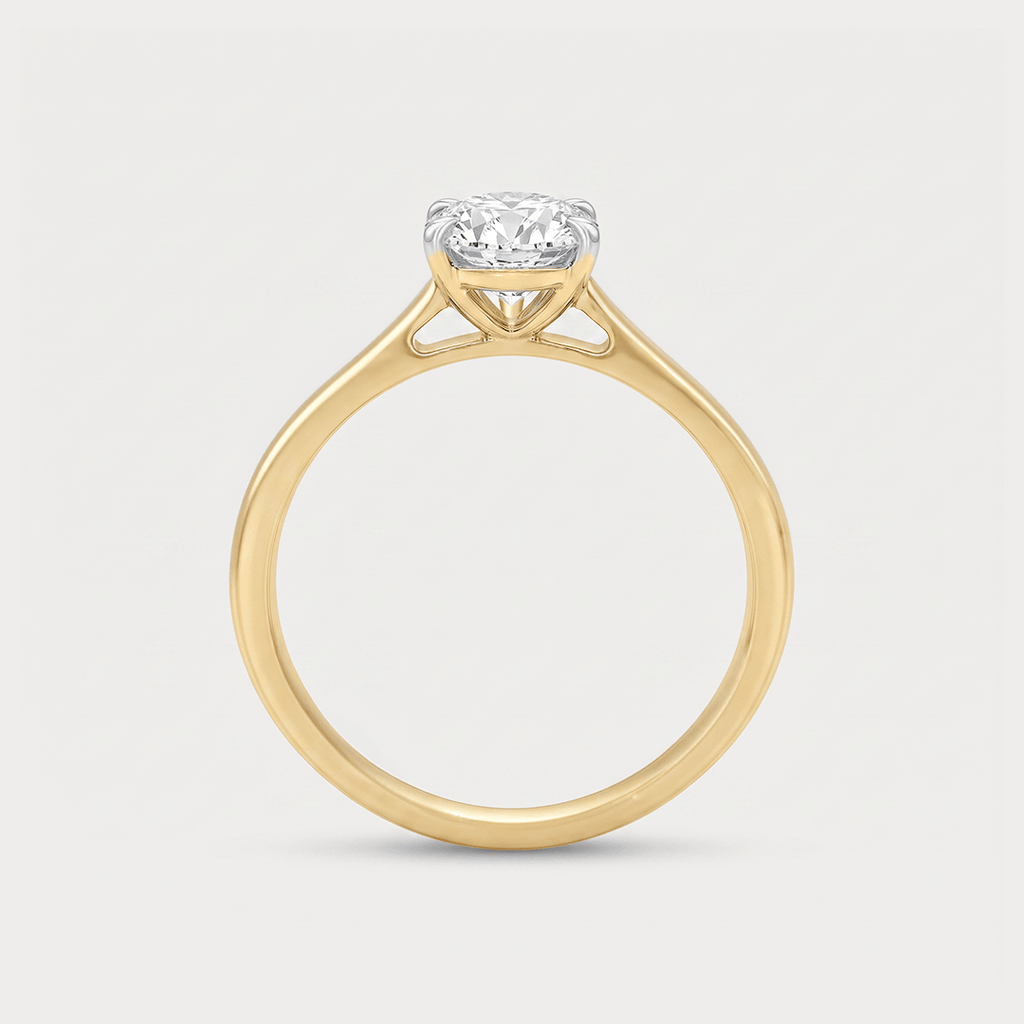 A Love Across Time Solitaire Diamond Ring
