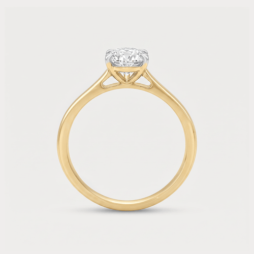 A Love Across Time Solitaire Diamond Ring