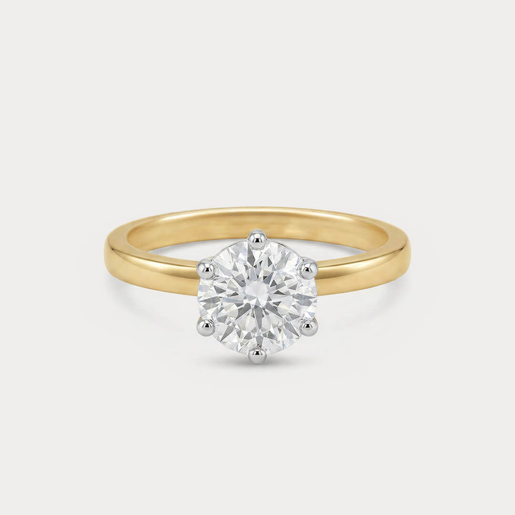Beholden Solitaire Diamond Ring