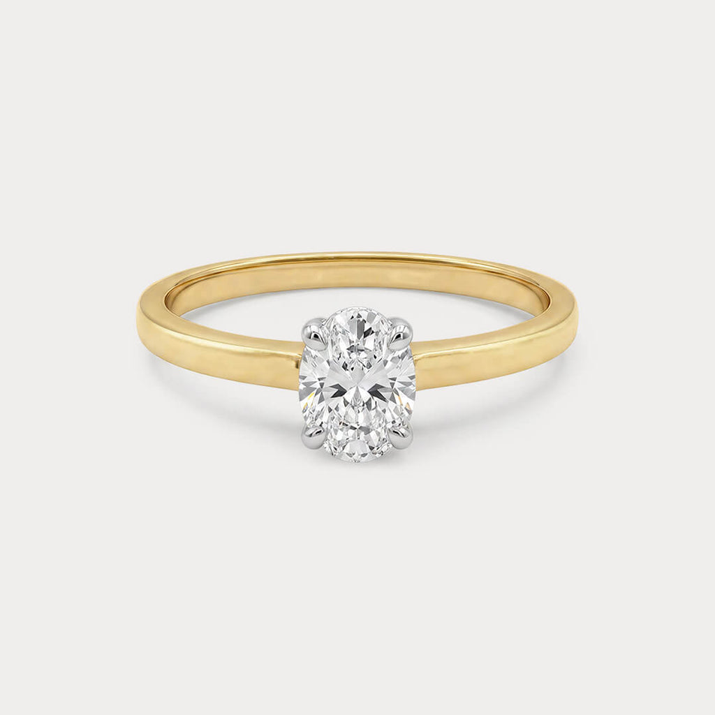 Everglow Mini-Solitaire Diamond Ring