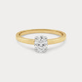 Everglow Mini-Solitaire Diamond Ring