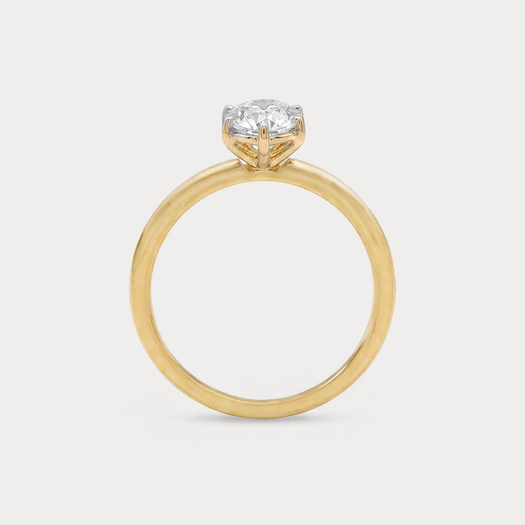 Adored Solitaire Diamond Ring