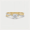 Graceland Mini-Solitaire Diamond Ring