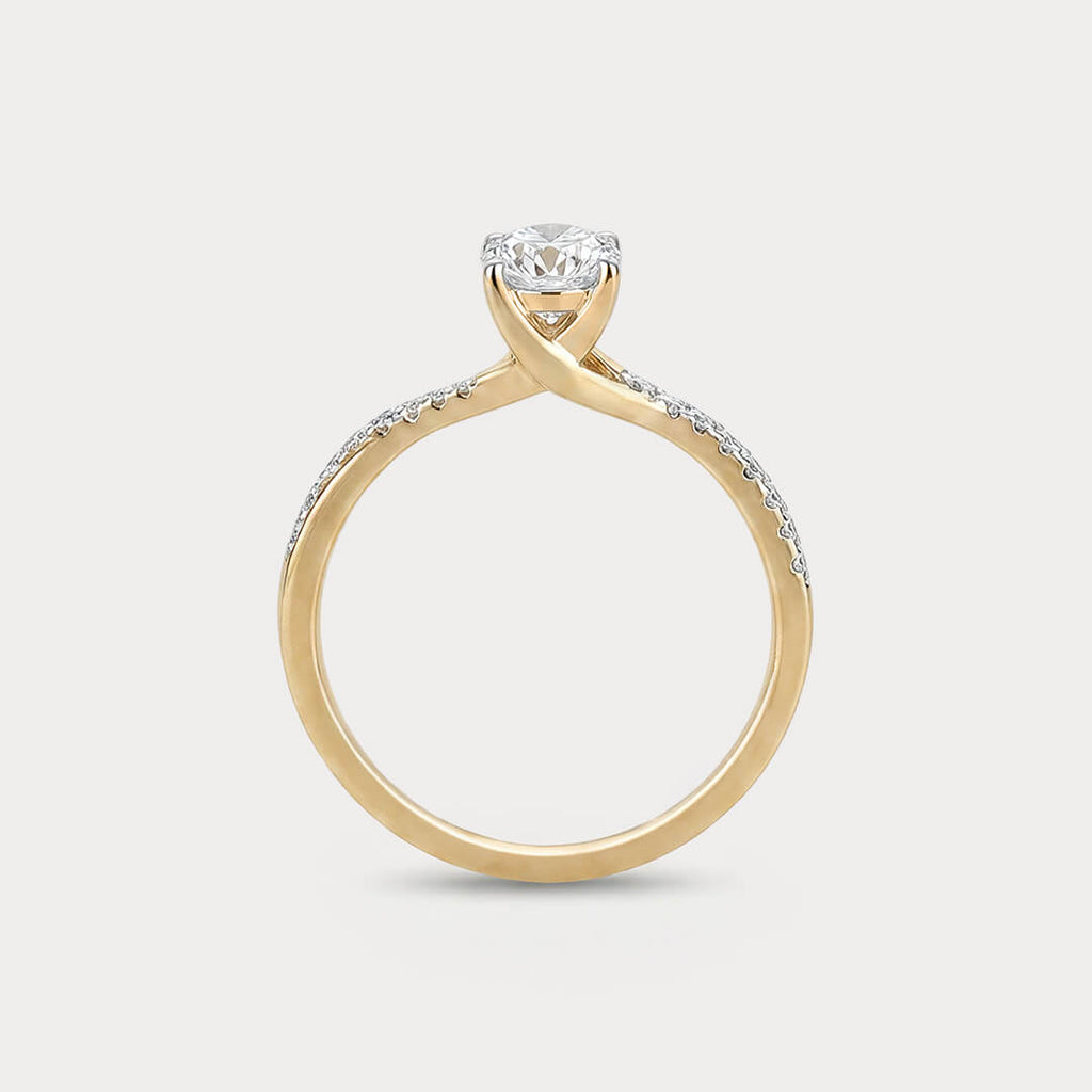Graceland Mini-Solitaire Diamond Ring