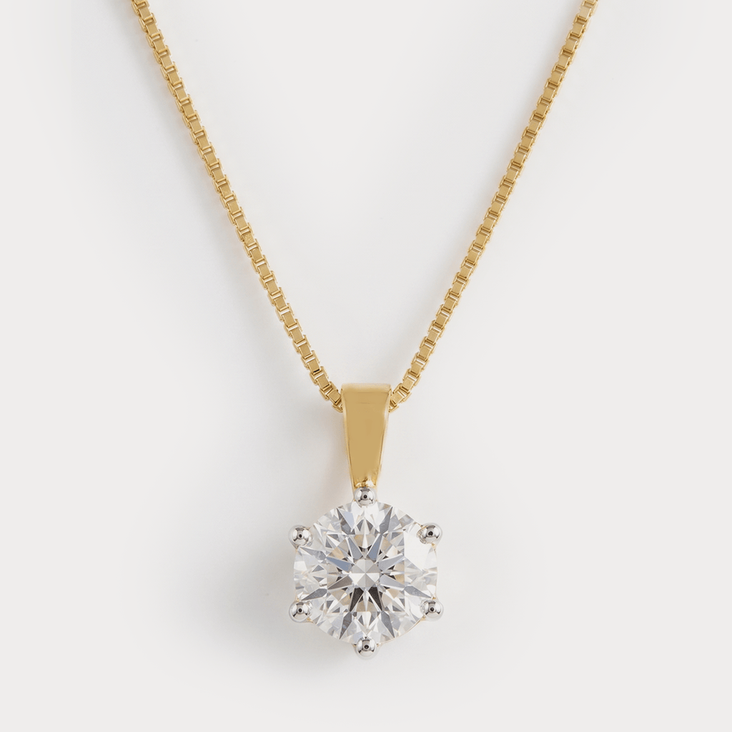 Velvet Spark Diamond Pendant