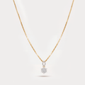Floréal Floral-Nakshatra Diamond Pendant Chain