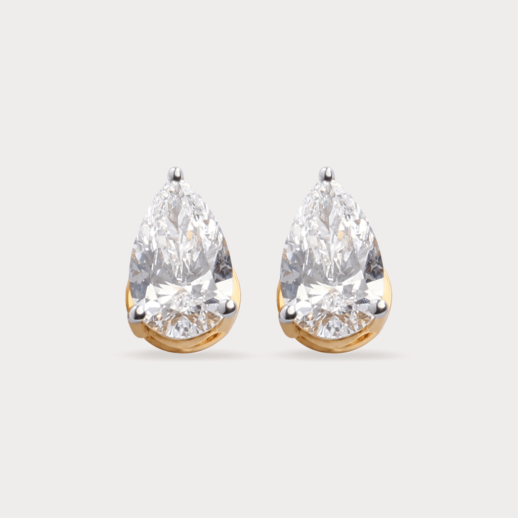 Regal Solitaire Diamond Earrings
