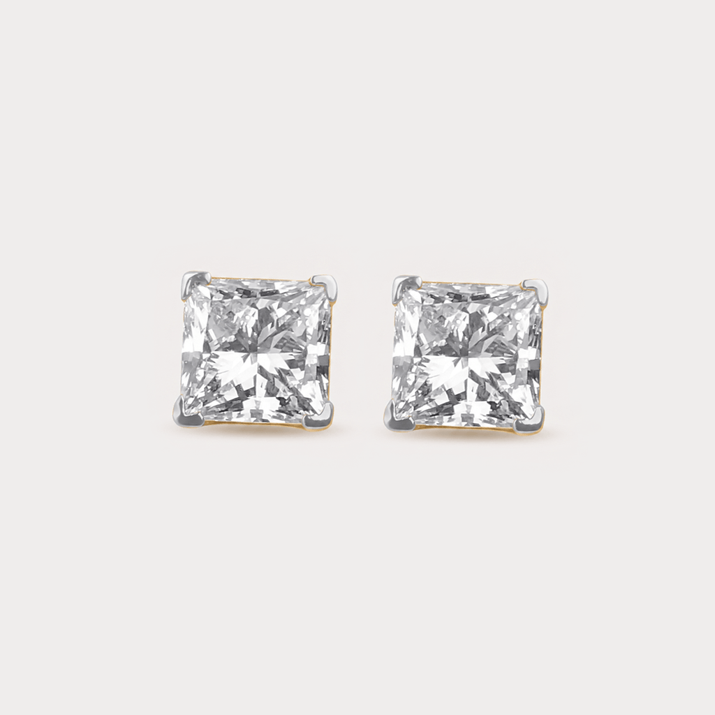 Noblesse Solitaire Diamond Earrings