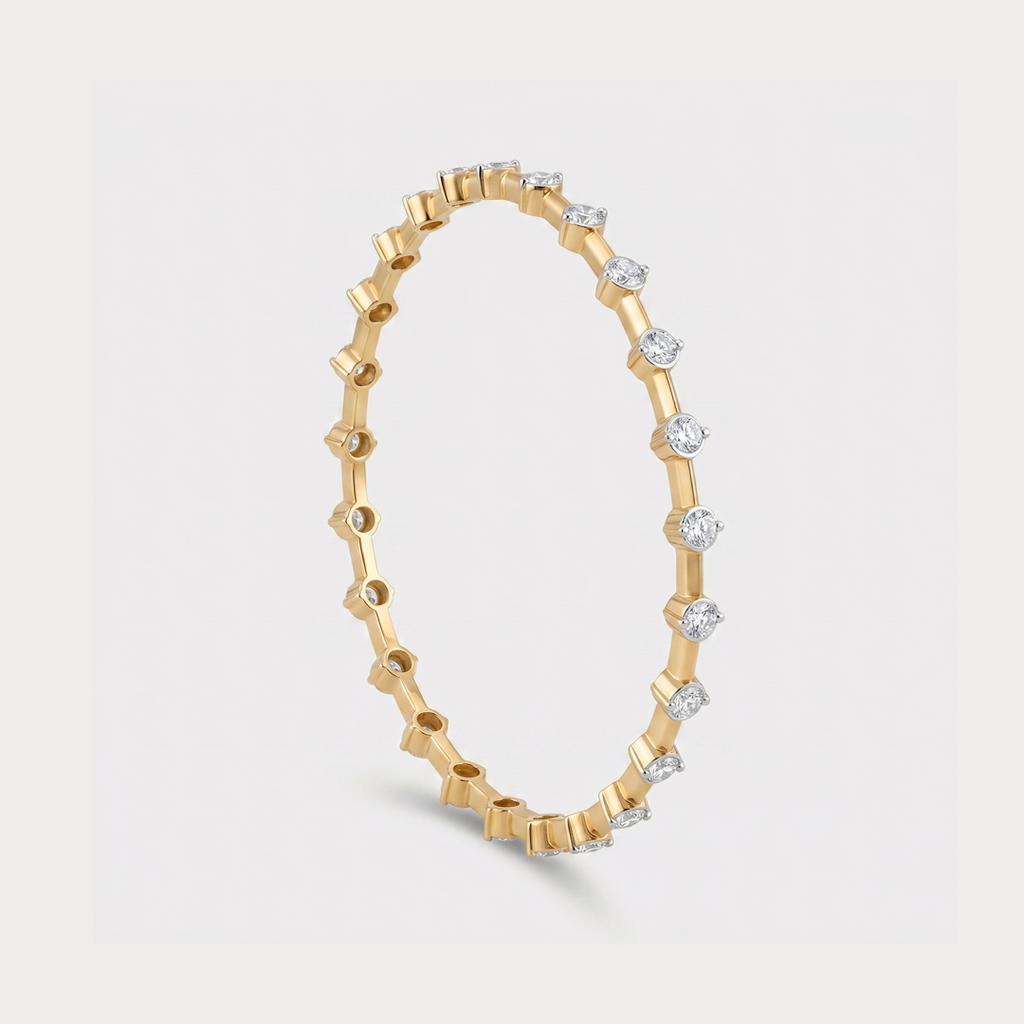 Orbit Diamond Bangle